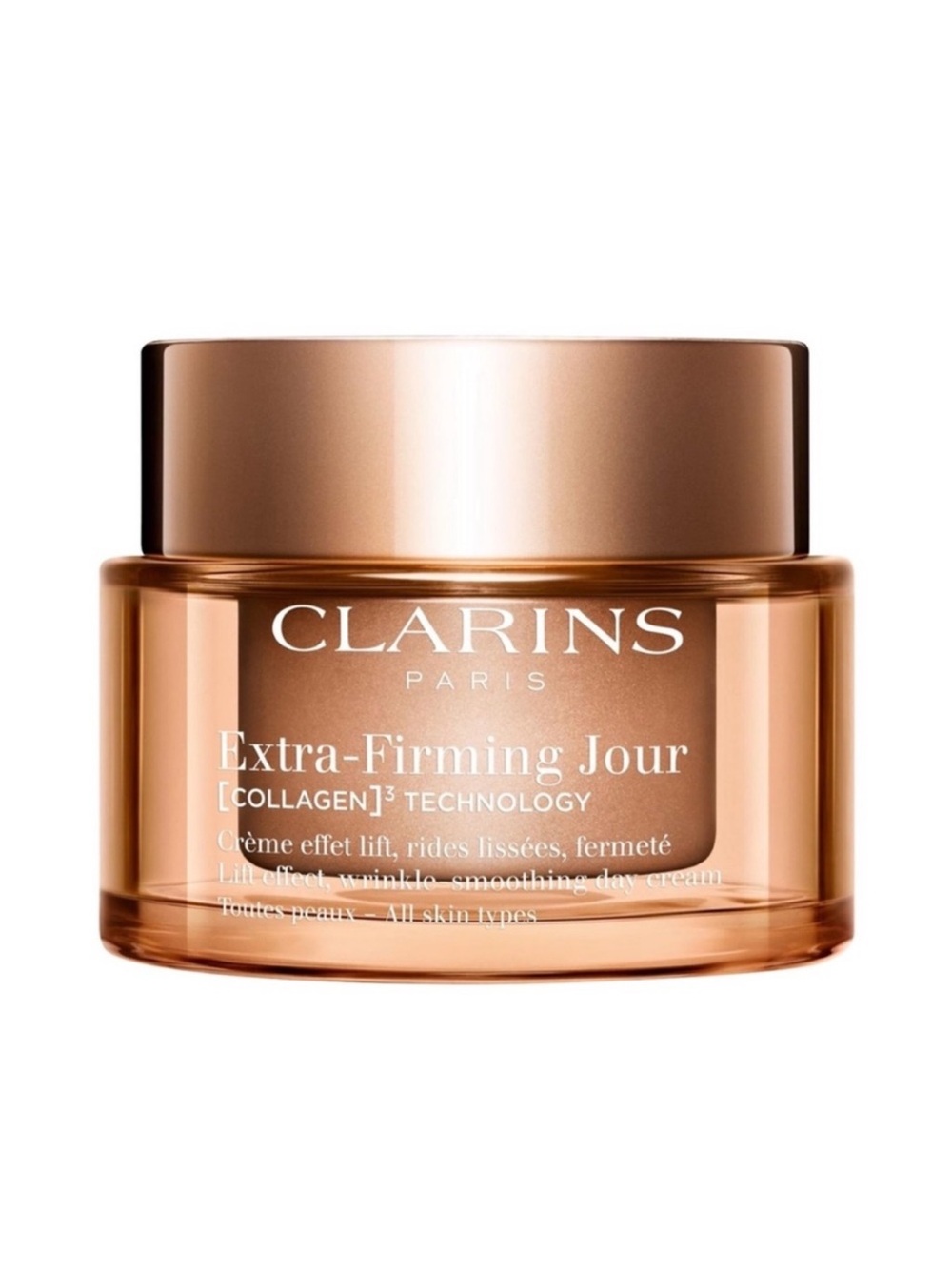 Clarins Extra Firming Day Cream Moisturizer w Collagen Polypeptide & Niacinamide